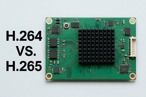 پرتکل ها H264 H265 برد دوبین مداربسته IP